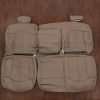 Chevy Silverado Leather Seat Kit - Desert - Rear seaat upholstery w/ Armrest