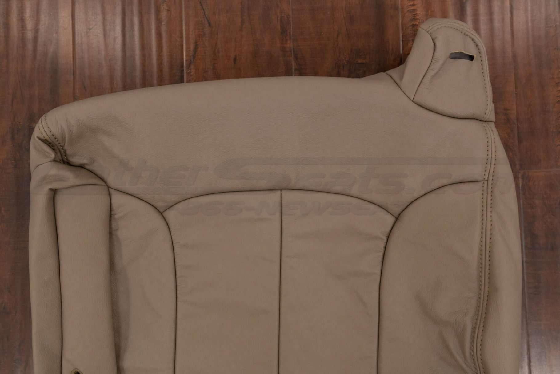 Upper section of front backrest