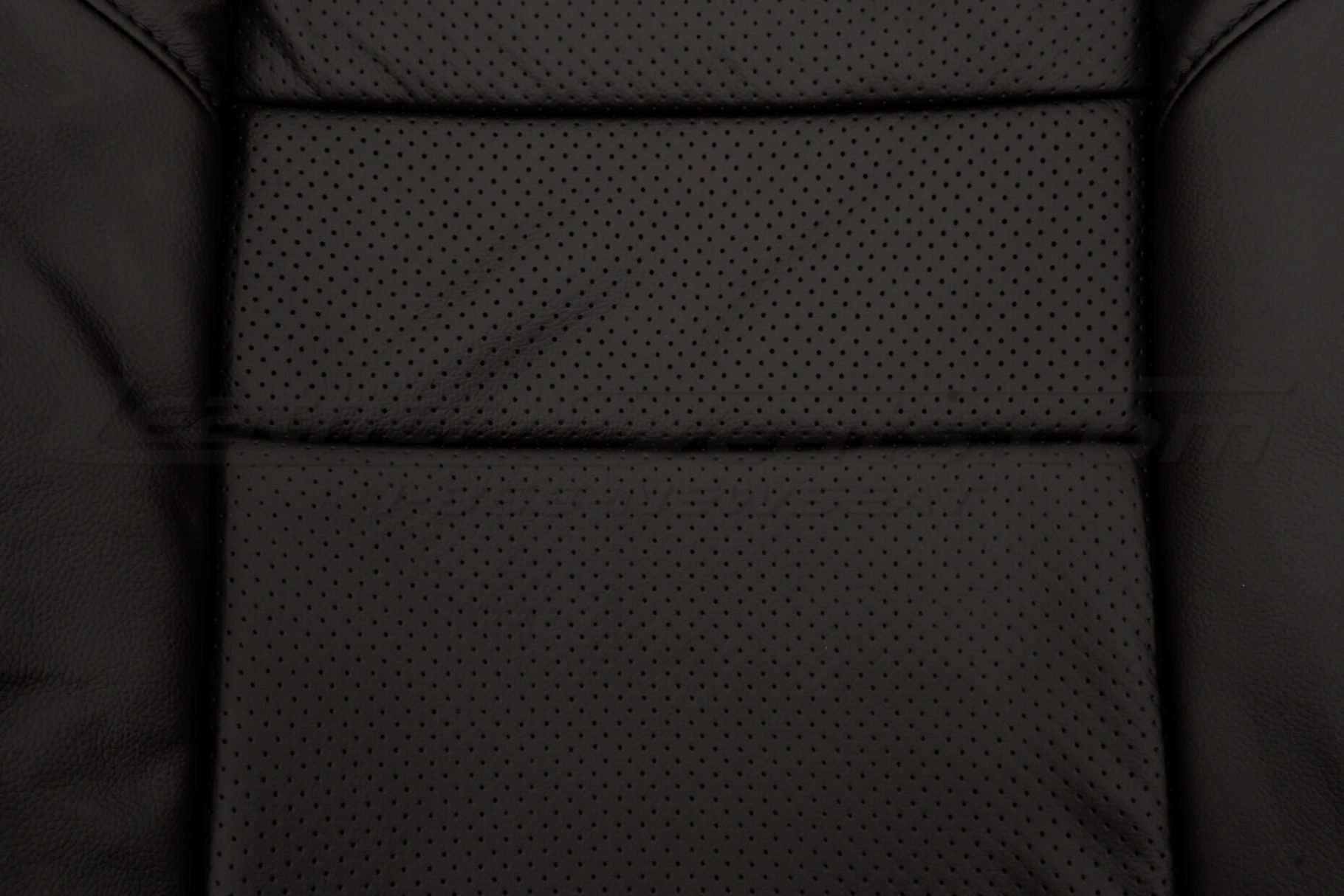 Perforated Body section of backrest