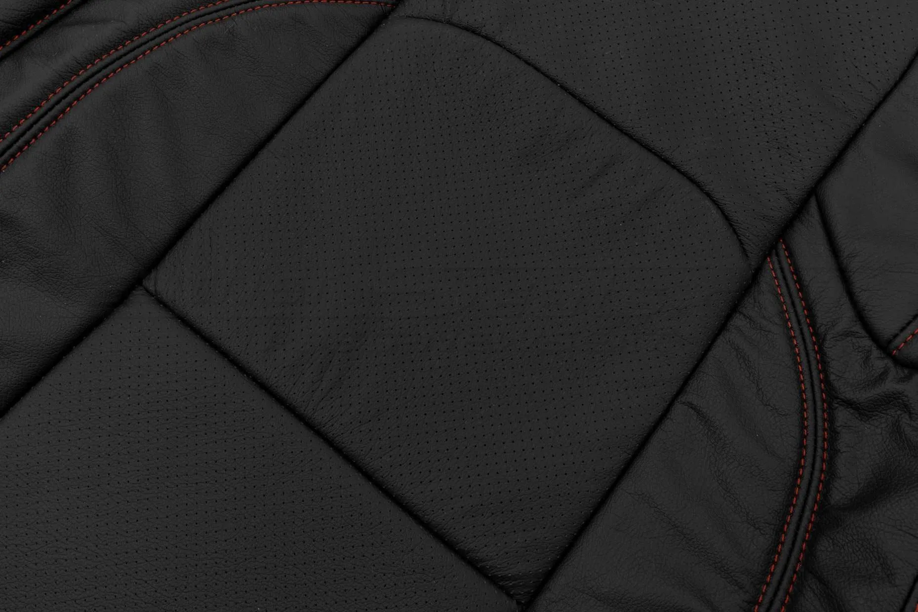 Perforated Body section of backrest
