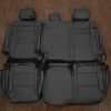 Toyota Tundra CrewMax Leather Seat Kit - Dark Graphite - Rear seat upholstery