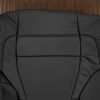 Upper section of front backrest