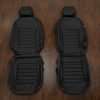 Volgswagon Passat Leather Seat Kit - Black - Front seat upholstery