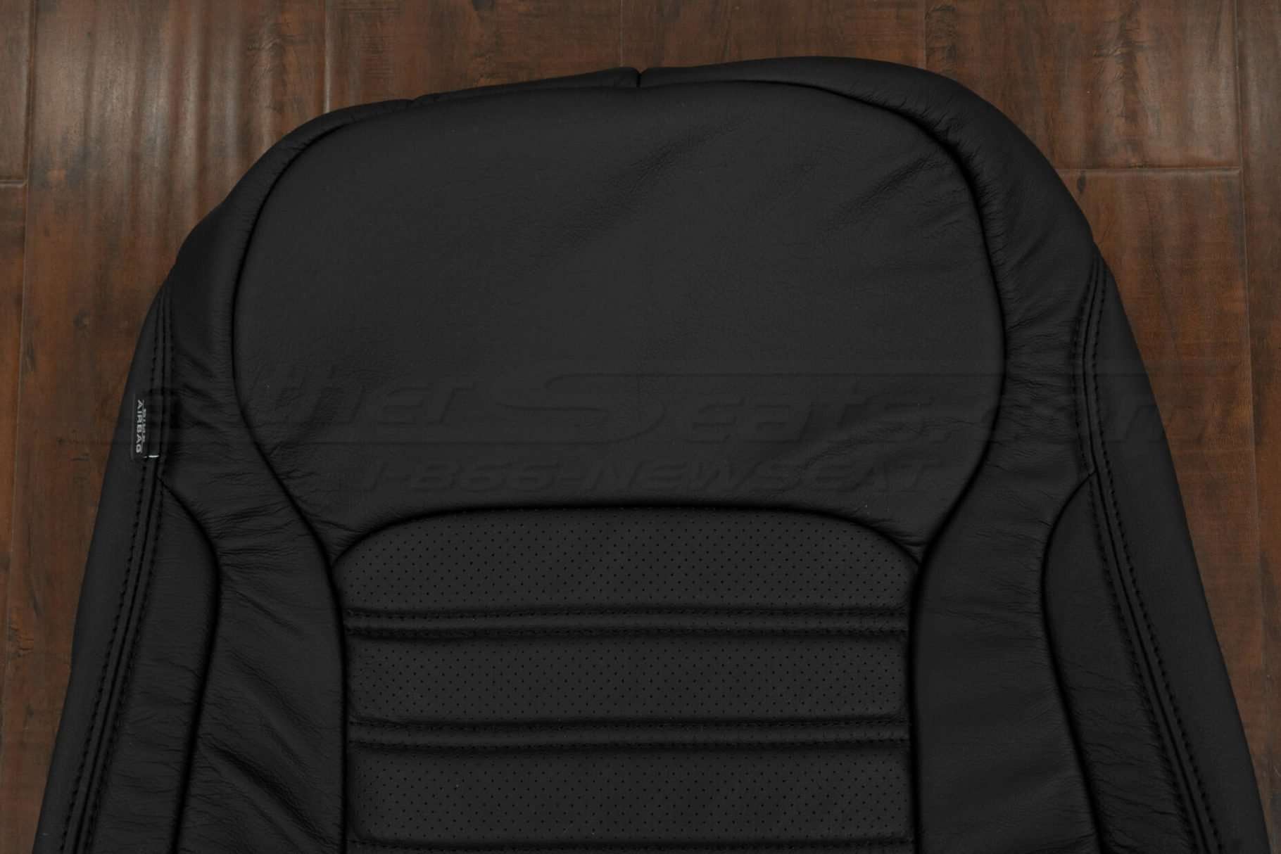 Upper section of front backrest