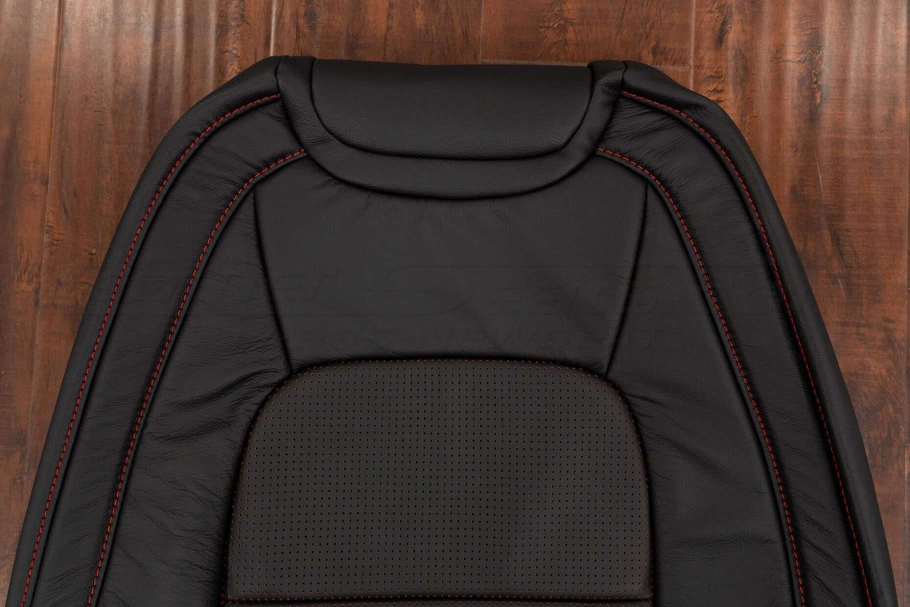 Upper section of front backrest