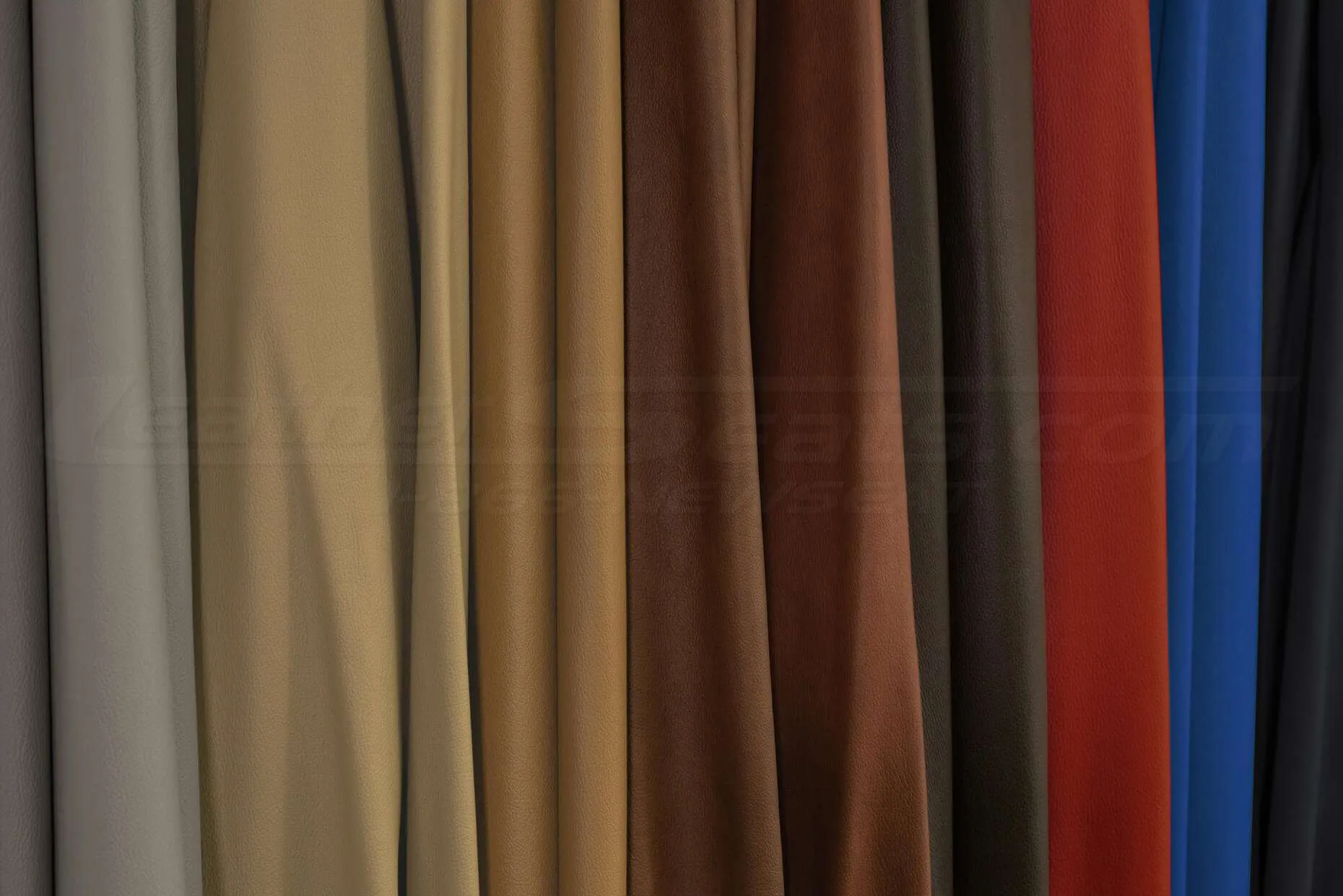 Ecstasy leather hides color options