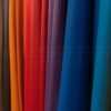 Colorful leather hides