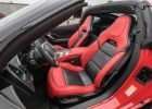 C7 Chevrolet Corvette with Bright Red & Black leather seats - Front seat from driver's side