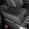 Alternative Angle Console Lid Cover in Blac with Silver stitching