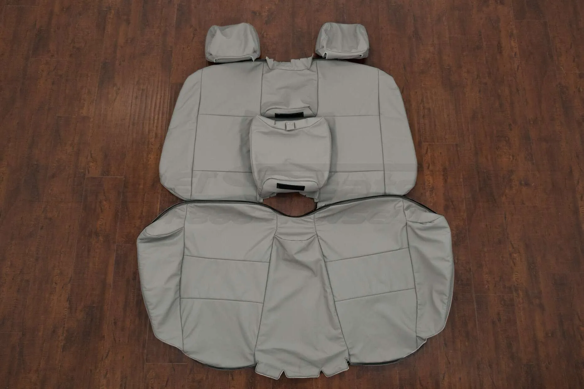 BMW 3 Series Leather Upholstery Kit in Frost - Rear seat upholstery w/ armrest