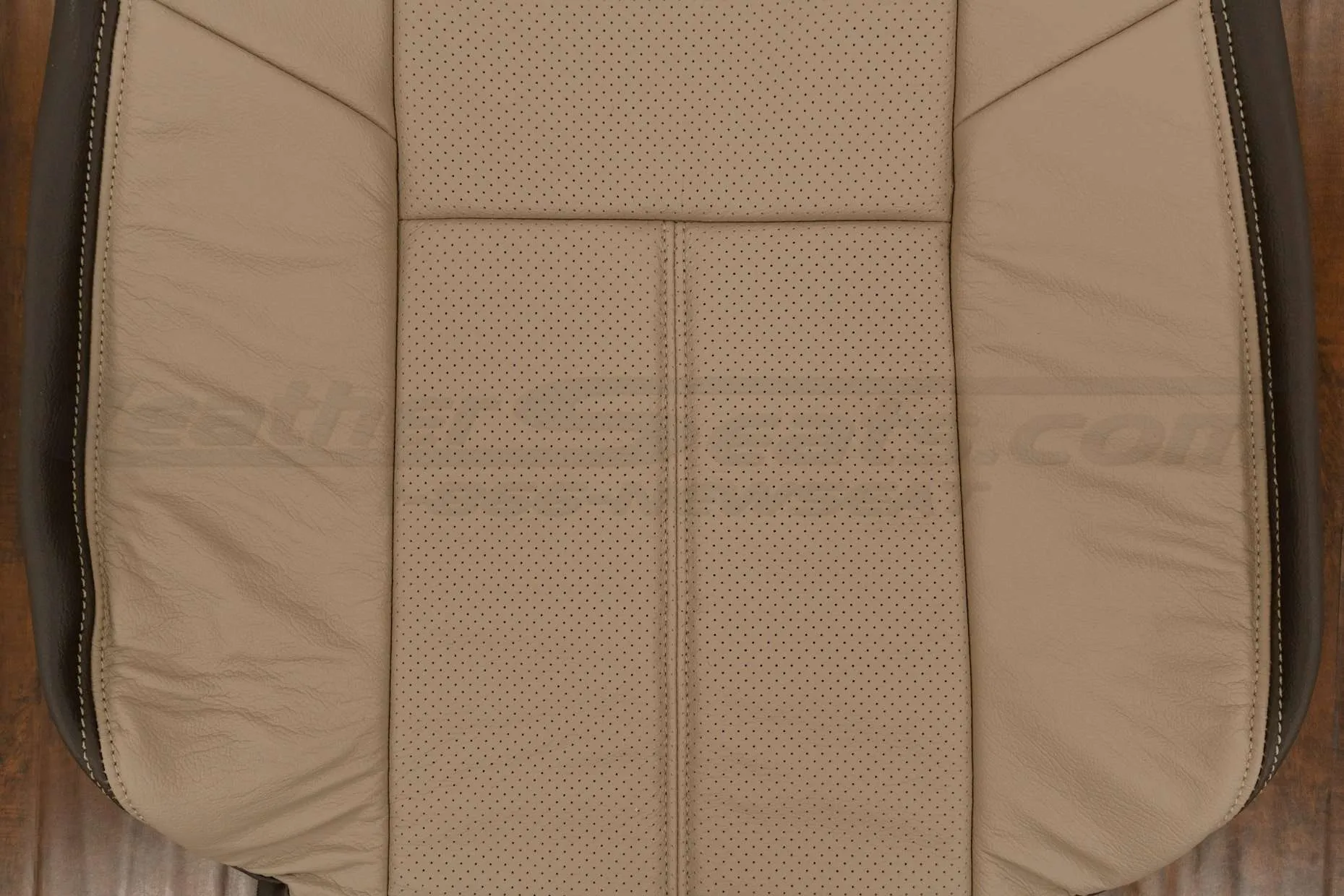 Perforated Body Section of Backrest Upholstery