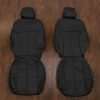 Subaru Outback Premium leather seat kit - Black - Front seat upholstery