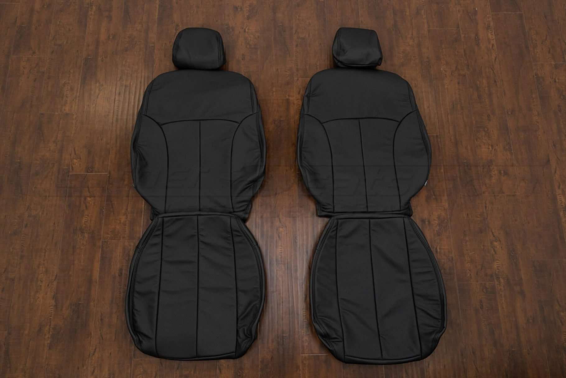 Subaru Outback Premium leather seat kit - Black - Front seat upholstery