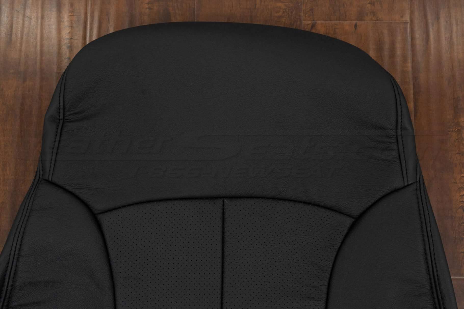 Upper section of front backrest