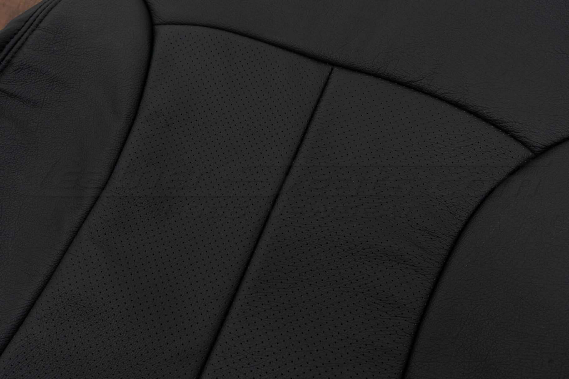 Perforated Combo section of backrest