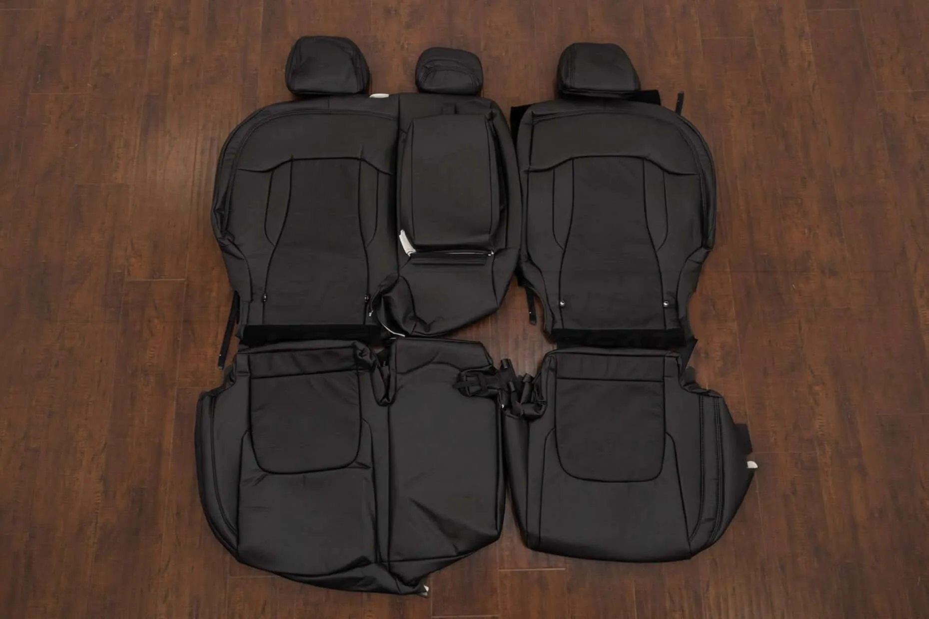 2023 Kia Sportage Leather Seat Kit - Black - Rear seat upholstery w/ Armrest
