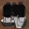 Back view of rear seat upholstery