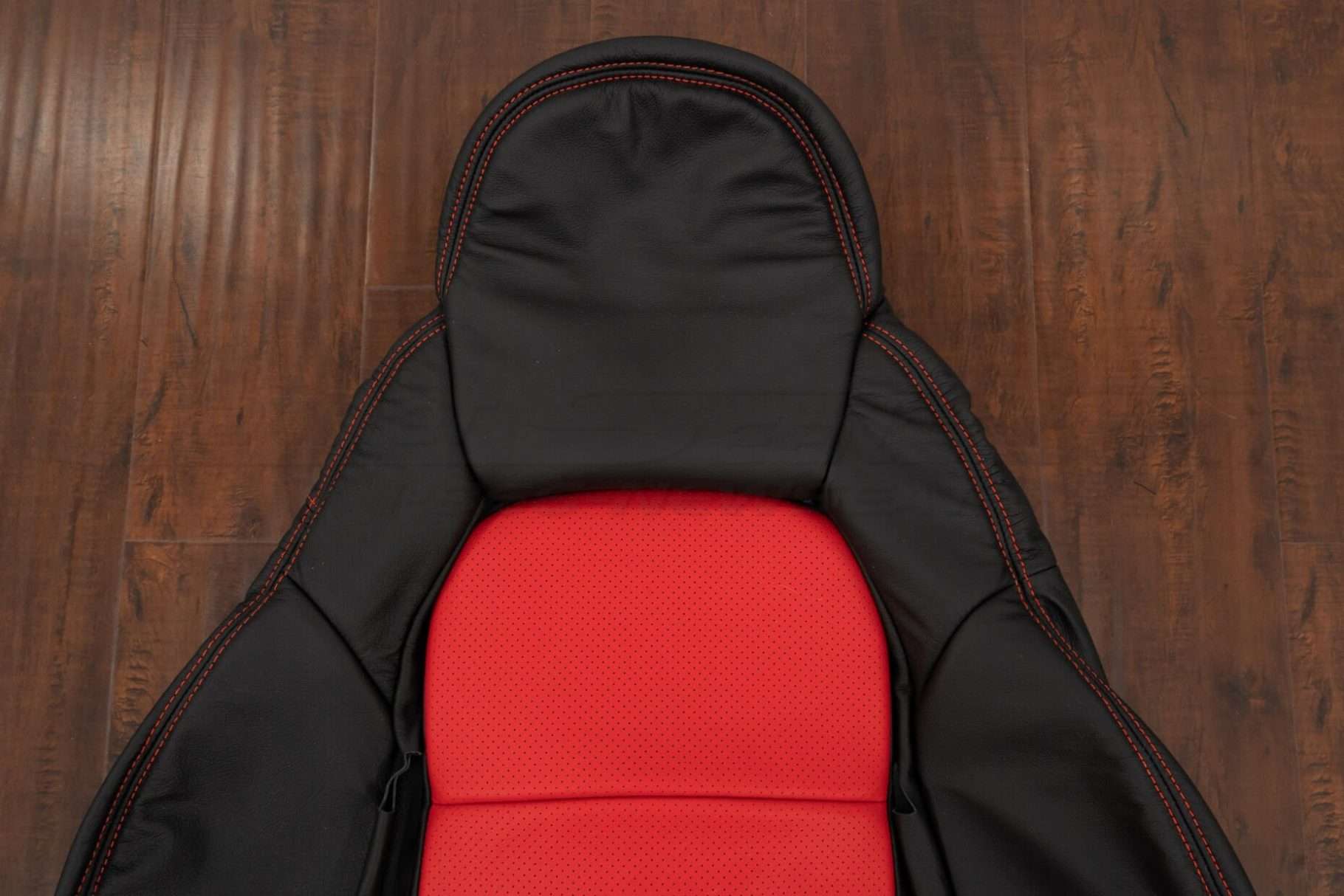 Upper section of front backrest