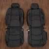 Dodge Ram Leather Seat Kit - BLack & Black Gator - Front seat upholstery