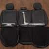 Back view of rear seat upholstery