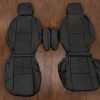 Chevrolet Tahoe LEather Seat Kit - Black - Middle Row Upholstery w/ Armrest