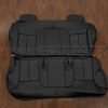 Chevy Tahoe Leather seat Kit - Black - Rear seat upholstery