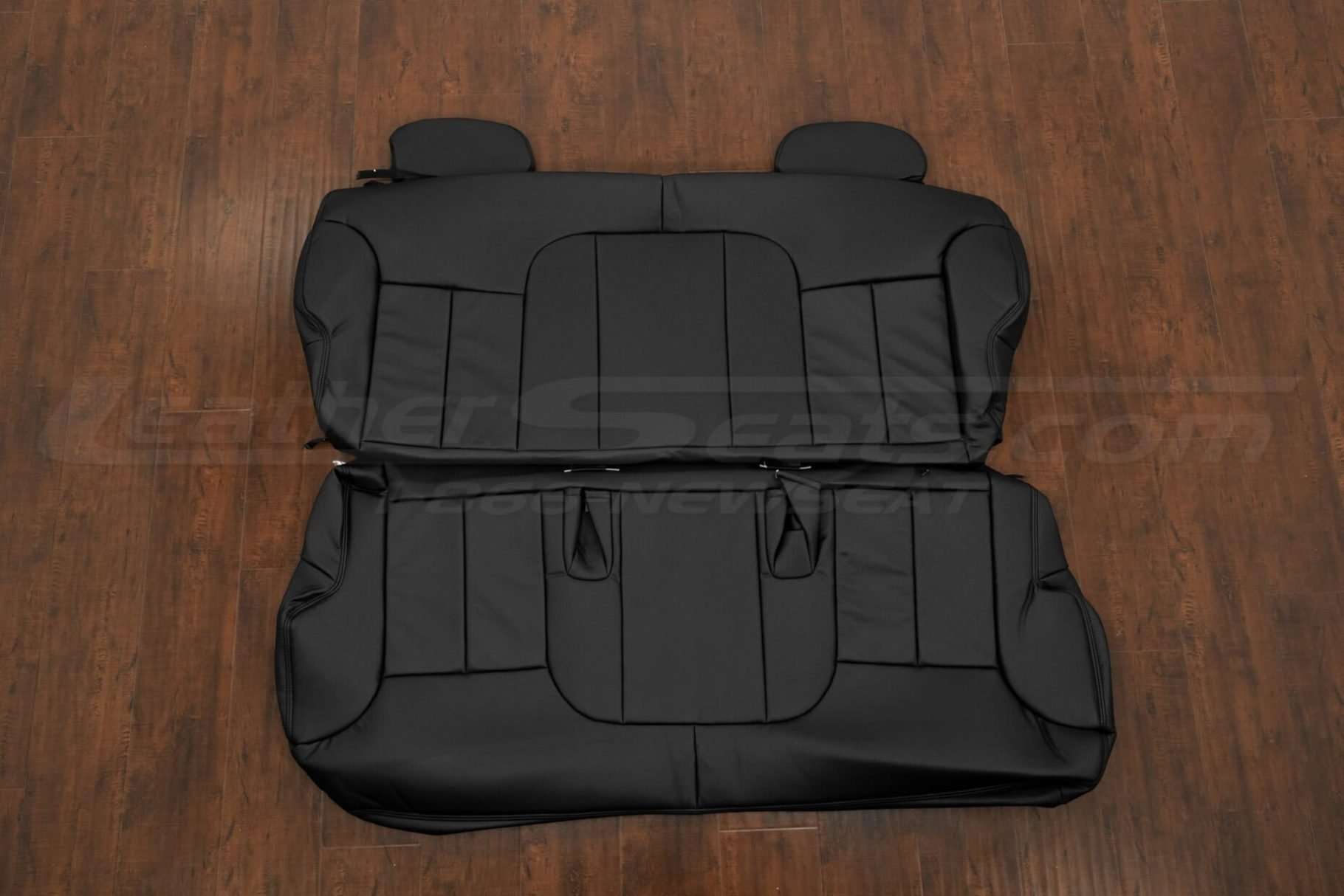 Chevy Tahoe Leather seat Kit - Black - Rear seat upholstery