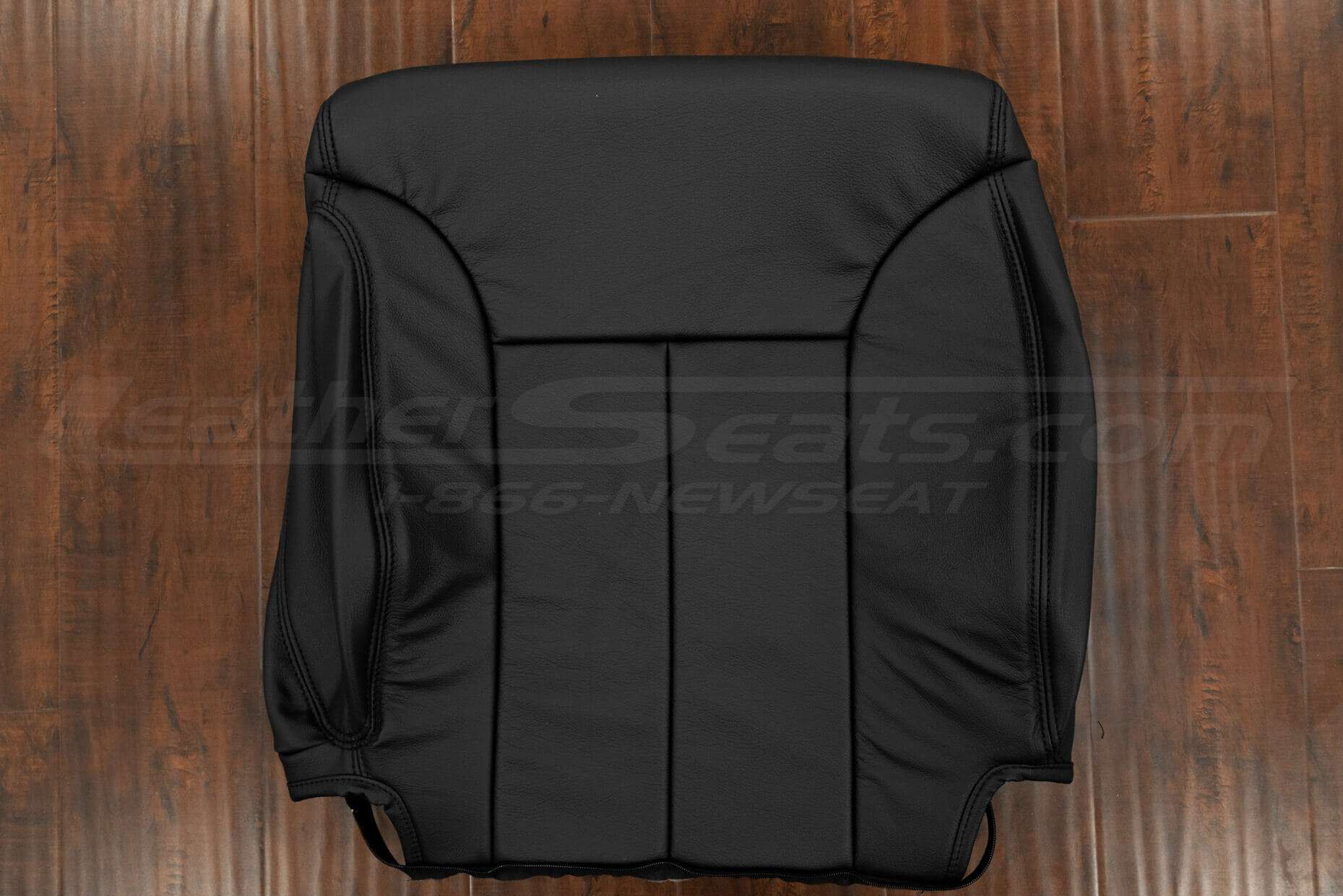 Front backrest upholstery in Black