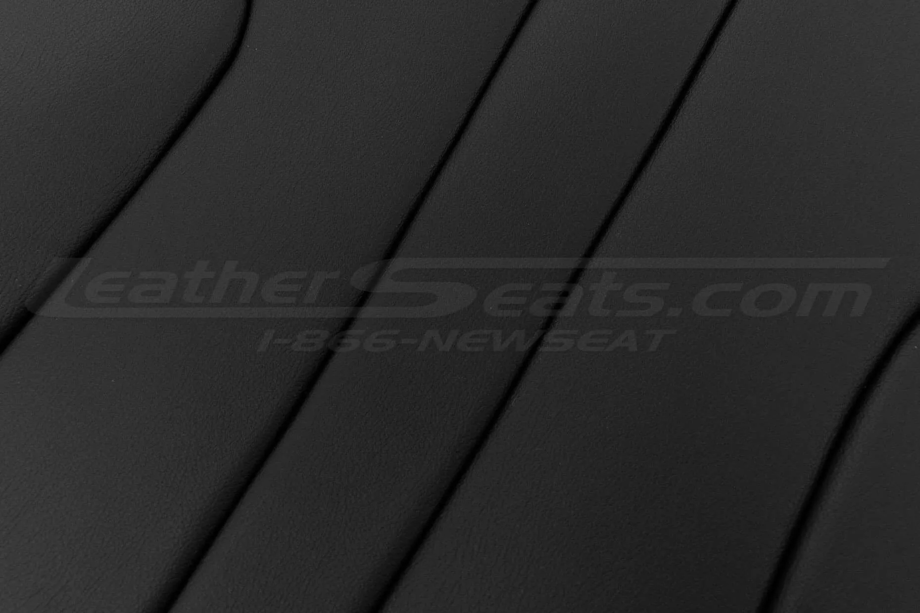 Leather insert upholstery texture