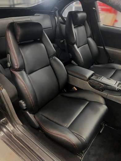 LL2枚セット 1990-1996 Nissan 300ZX 2+2 Leather Kit | Black