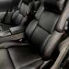 Nissan 300ZX Coupe Installed Leather Kit - Black - Front seats installed
