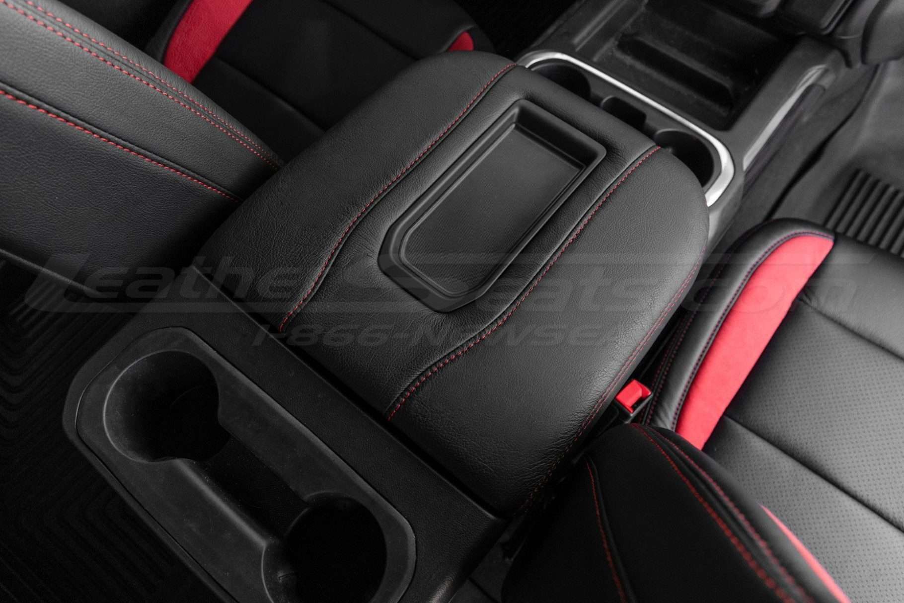 Top -Back view of installed console