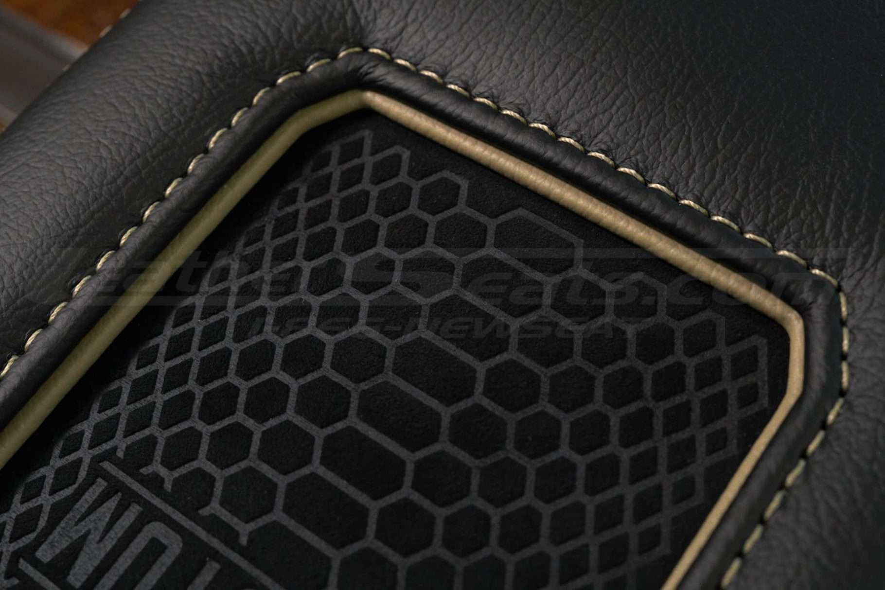 Bamboo Trim ring close-up