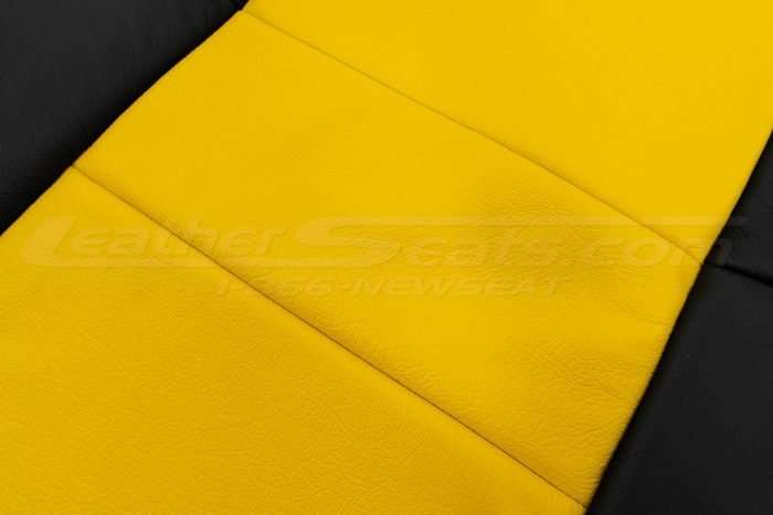 Velocity Yellow Insert leather texture