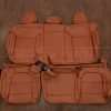 2019-2022 Chevrolet Silverado Leather Seat Kit - Mitt Brown - Rear seat upholstery
