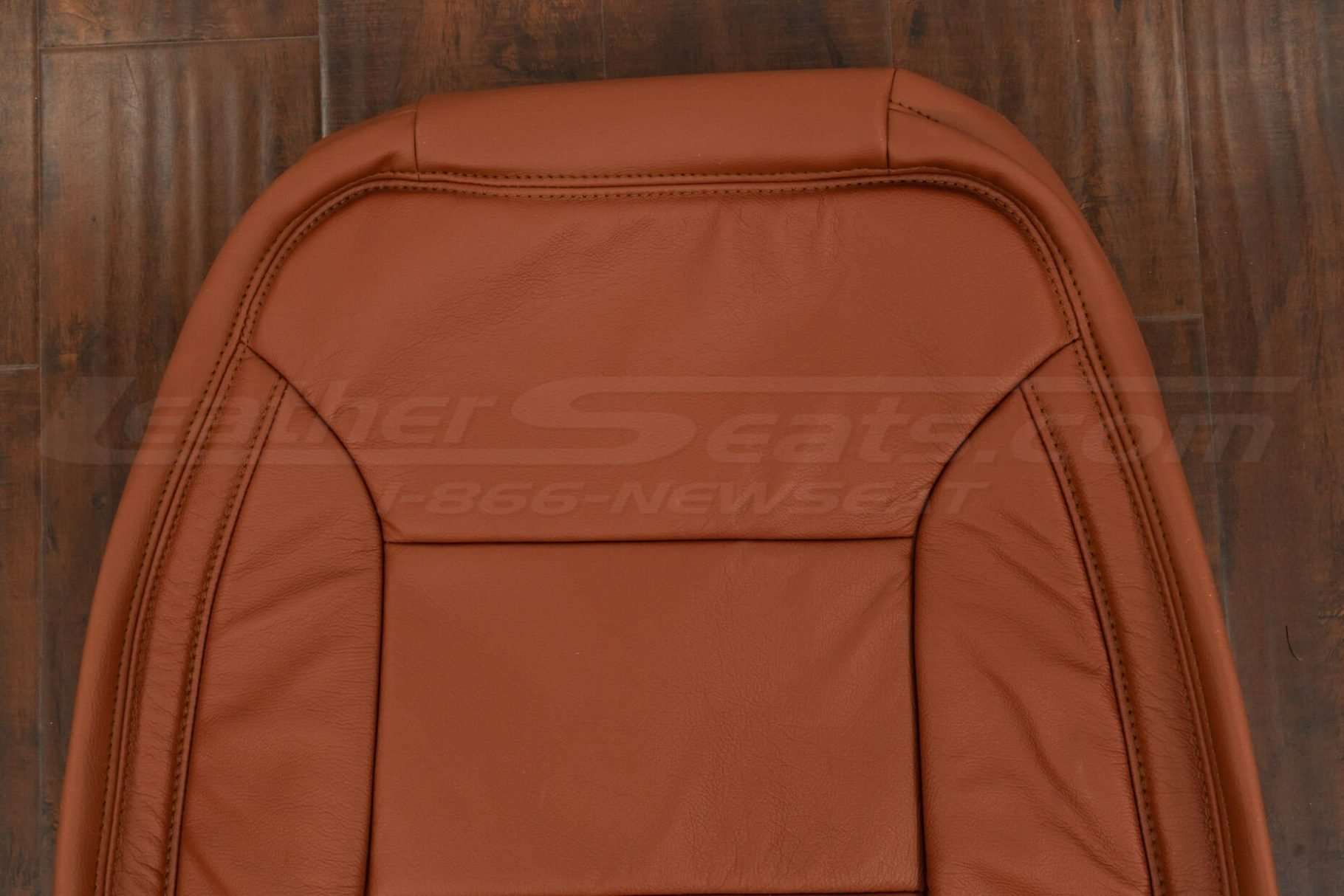 Upper section of backrest upholstery