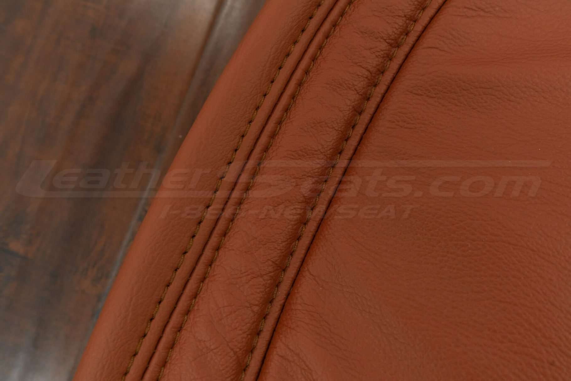 Mitt Brown double-stitching