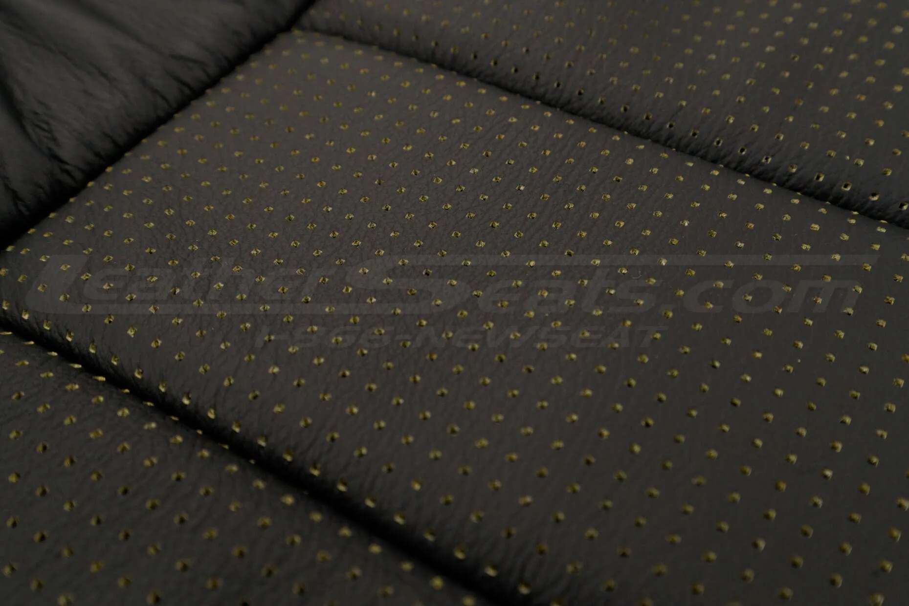 Piazza Yellow Perforation close-up
