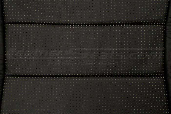 PIazza Yellow Perforated section of backrest