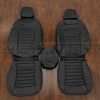 Ford Fusion Leather Seat Kit - Black - Front seat upholstery w/ console