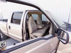 Custom Nutmeg leather interor matching exterior paint