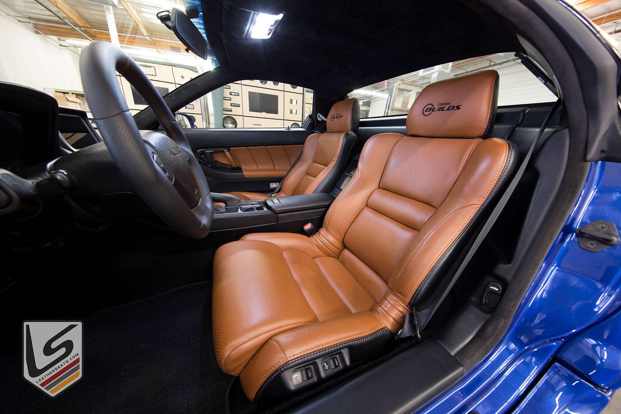 Different view of front driver's seat