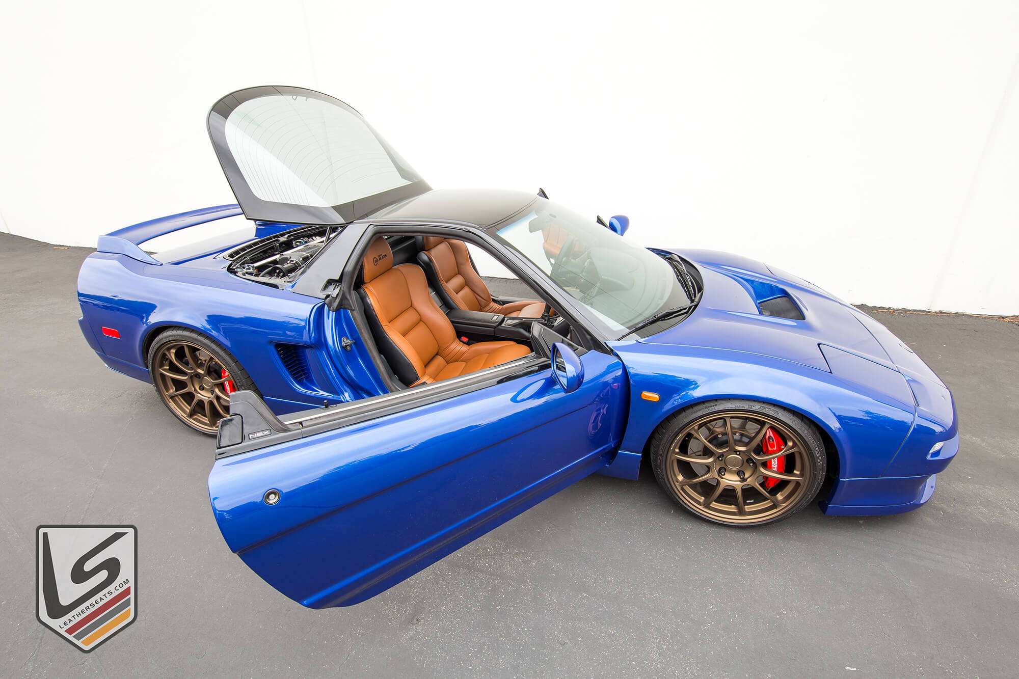 1991-2005 Acura NSX Exterior with two-tone leather interior