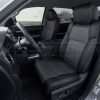 2014 Toyota Tundra CrewMax Leather Seat Kit - Black & Charcoal - Installed front driver's seat