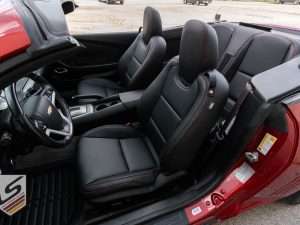 Chevrolet Camaro Convertible with Custom Leather Seats - Front driver's seat