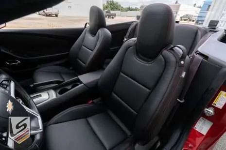 Front backrest section of driver's seat