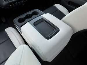 Chevrolet Silverado console lid cover in Alabaster