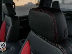 Contrasting Headrest stitching - Gallery Image