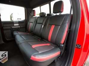 Leather rear seats in 2015-202 Ford F-150