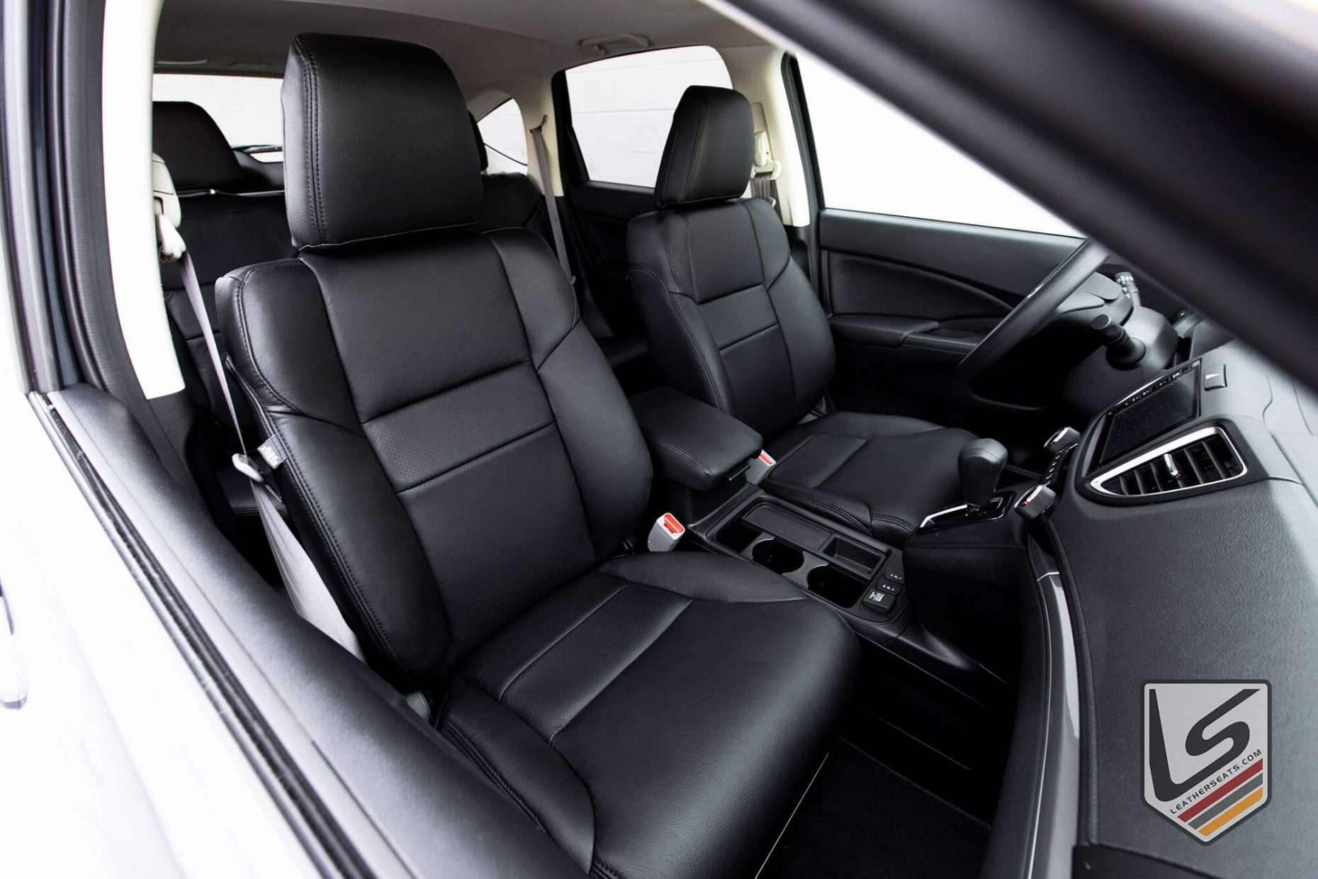Leatherseats.com Honda CR-V SUV Leather Interior in Black